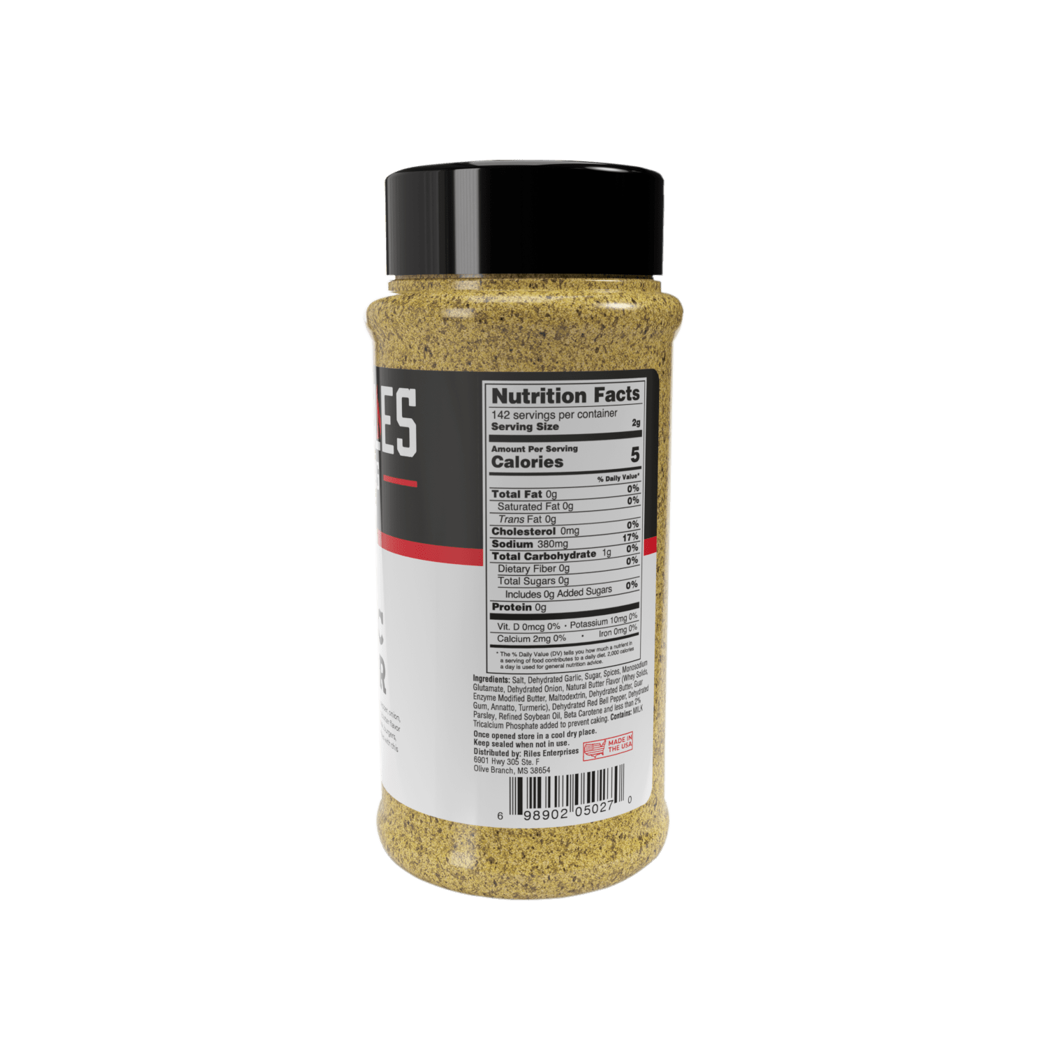 Garlic Butter Rub Shaker