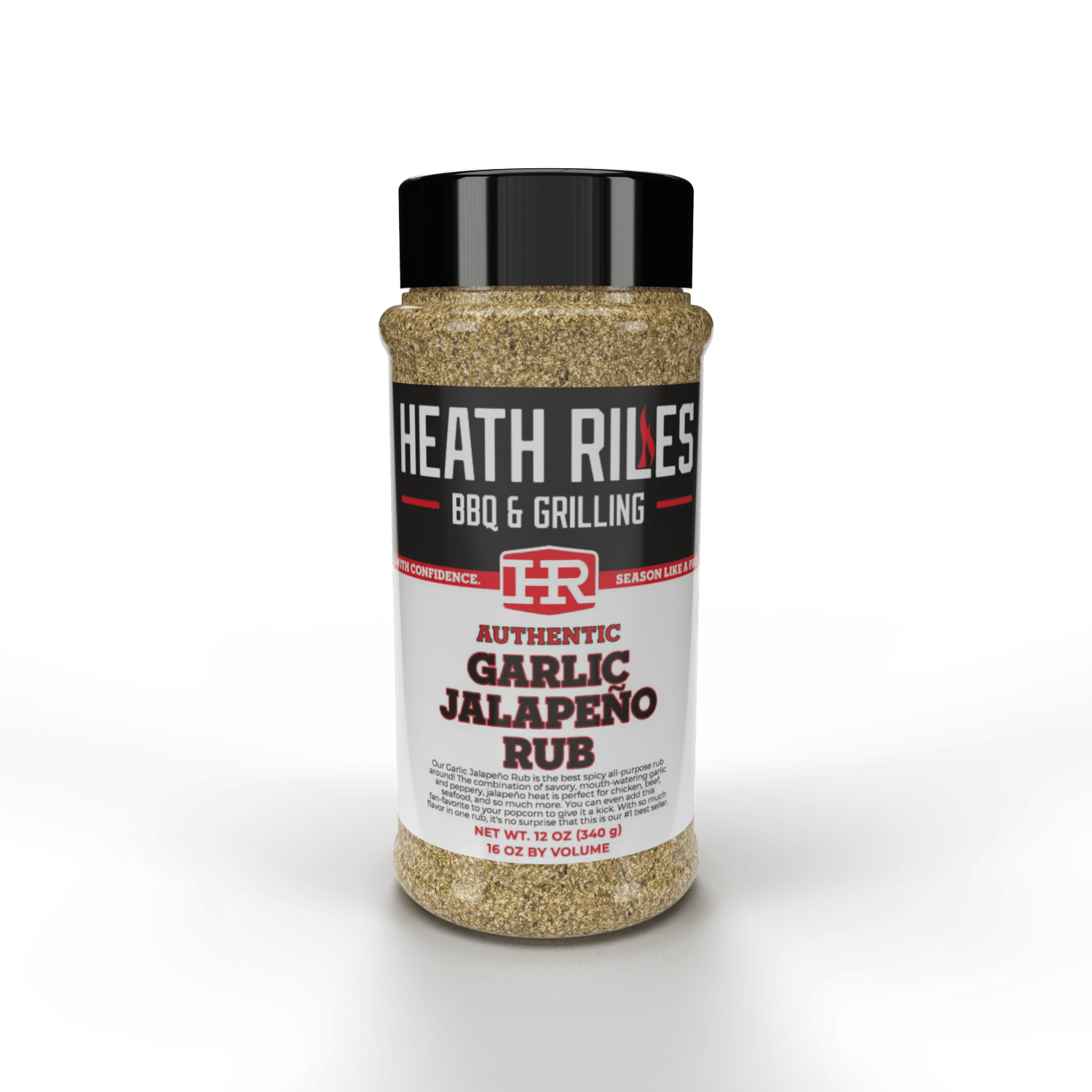 Garlic Jalapeño Rub Shaker