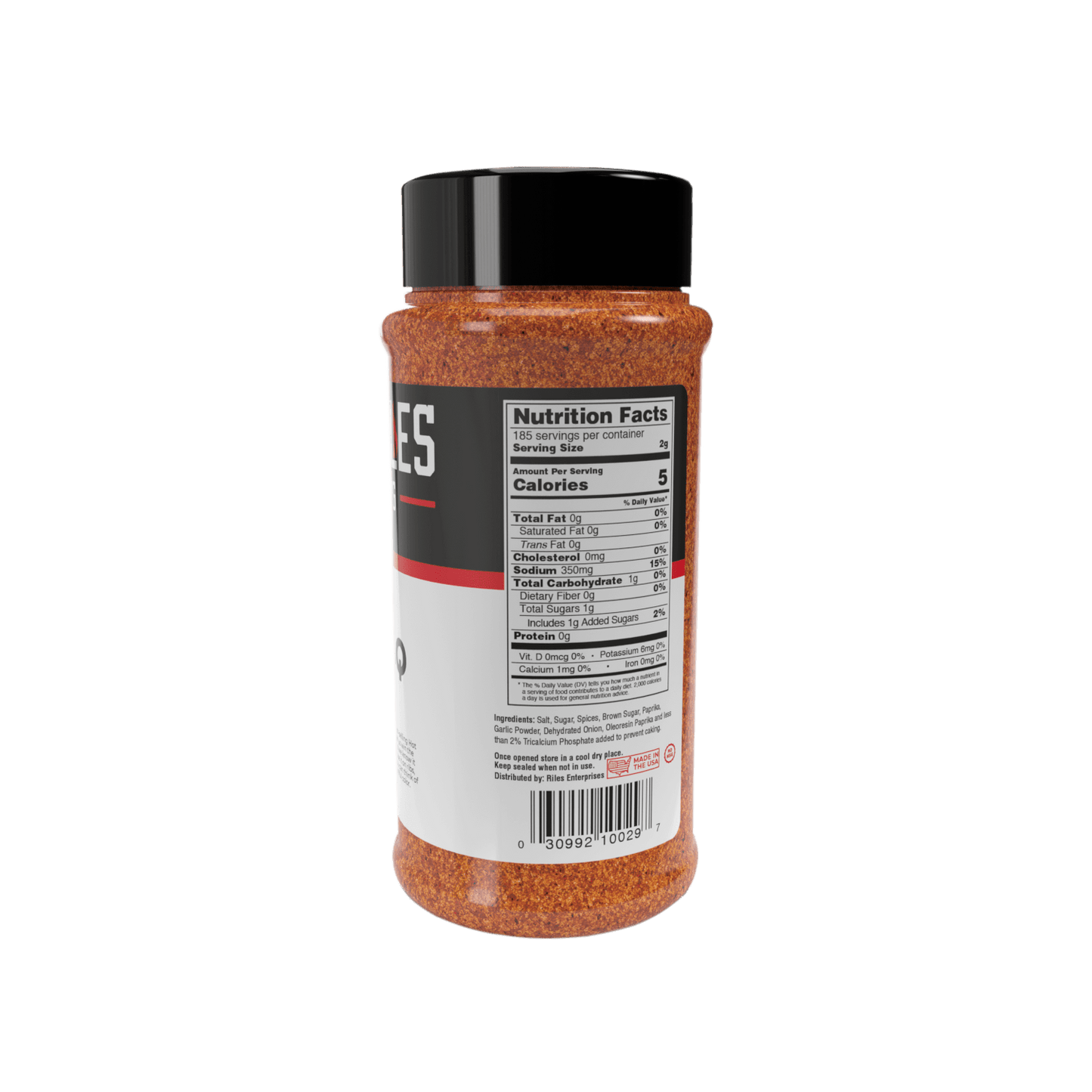 Hot BBQ Rub Shaker