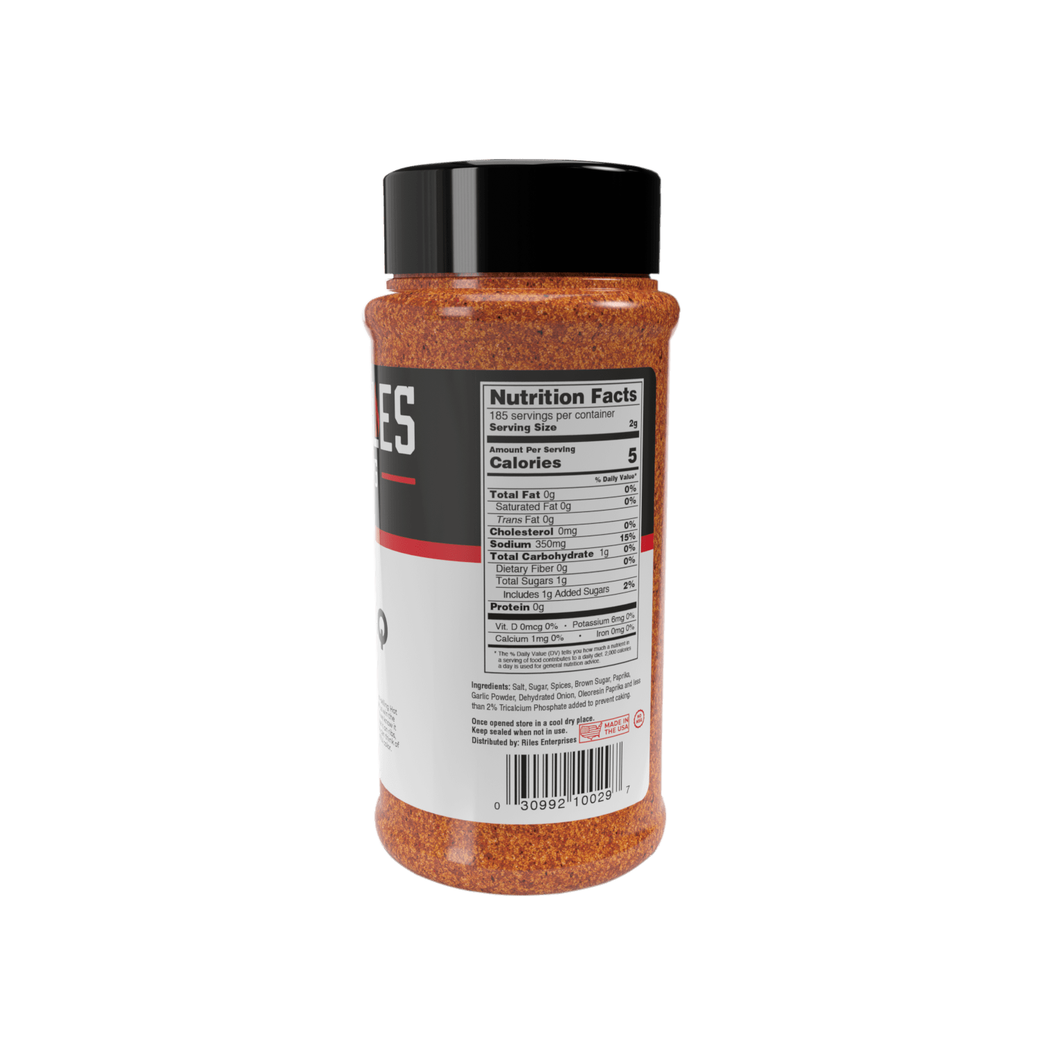 Hot BBQ Rub Shaker