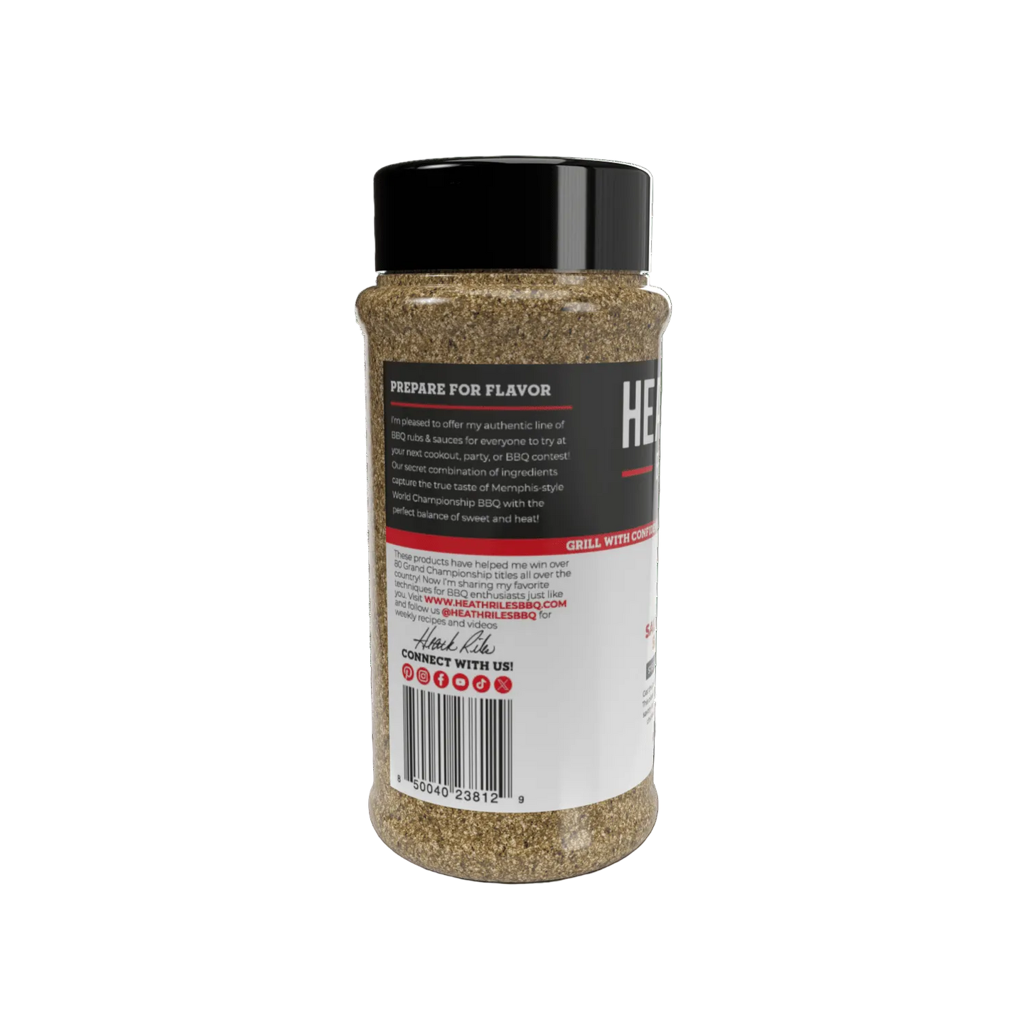 SPG Rub Shaker Heath Riles BBQ 