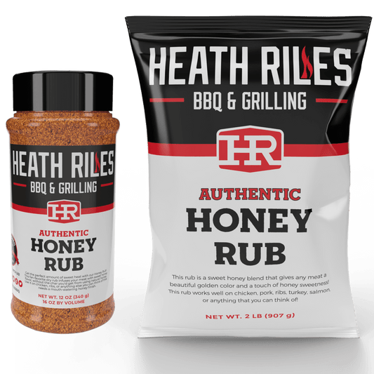 Honey Rub Shaker & 2 lb. Refill Bag Combo