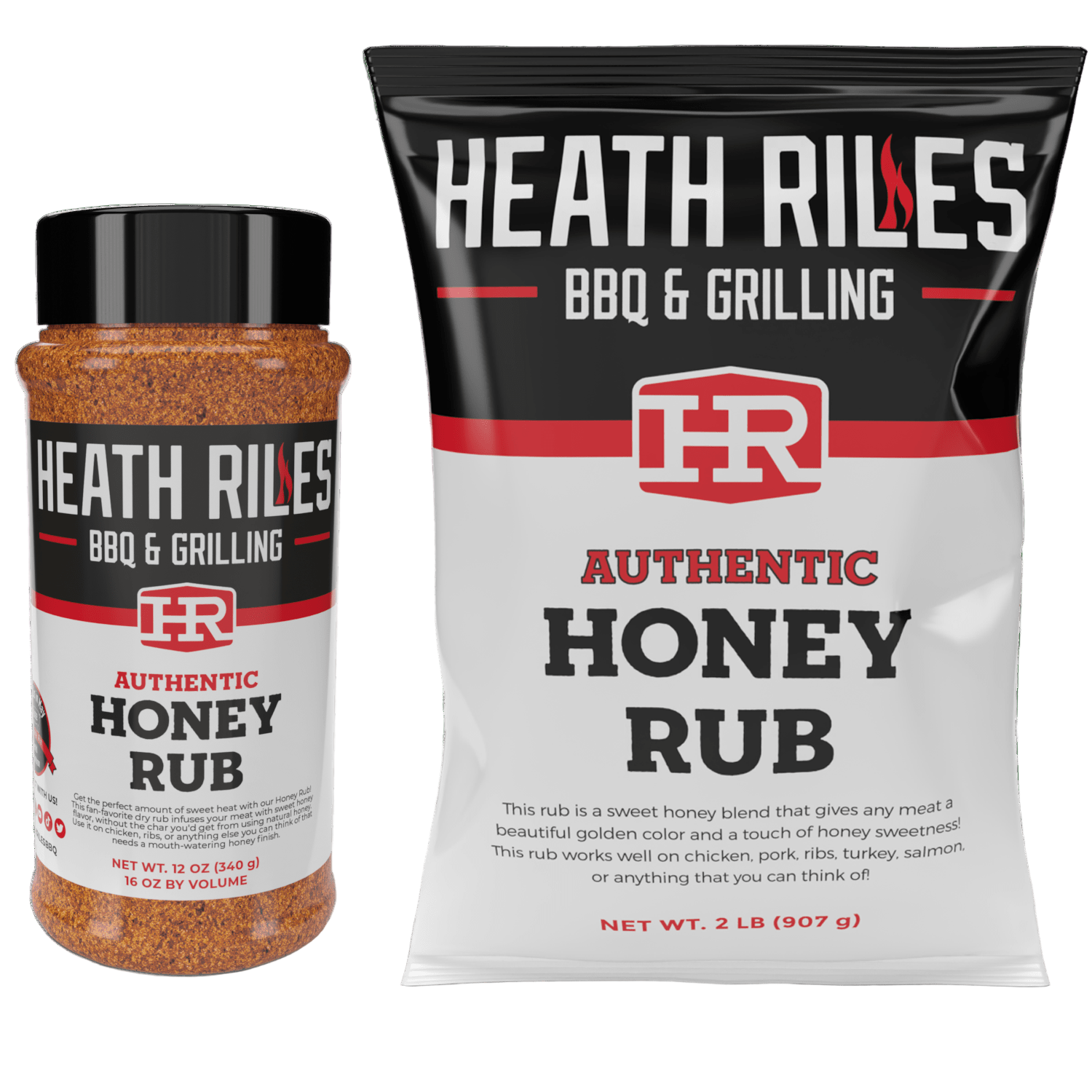 Honey Rub • BBQ Rubs Seasonings Heath Riles BBQ
