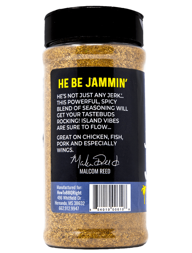 Malcom's Jammin' Jerk, 16 oz. Friends How to BBQ Right 