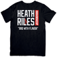 Heath Riles BBQ Stacked Logo T-Shirt - Back