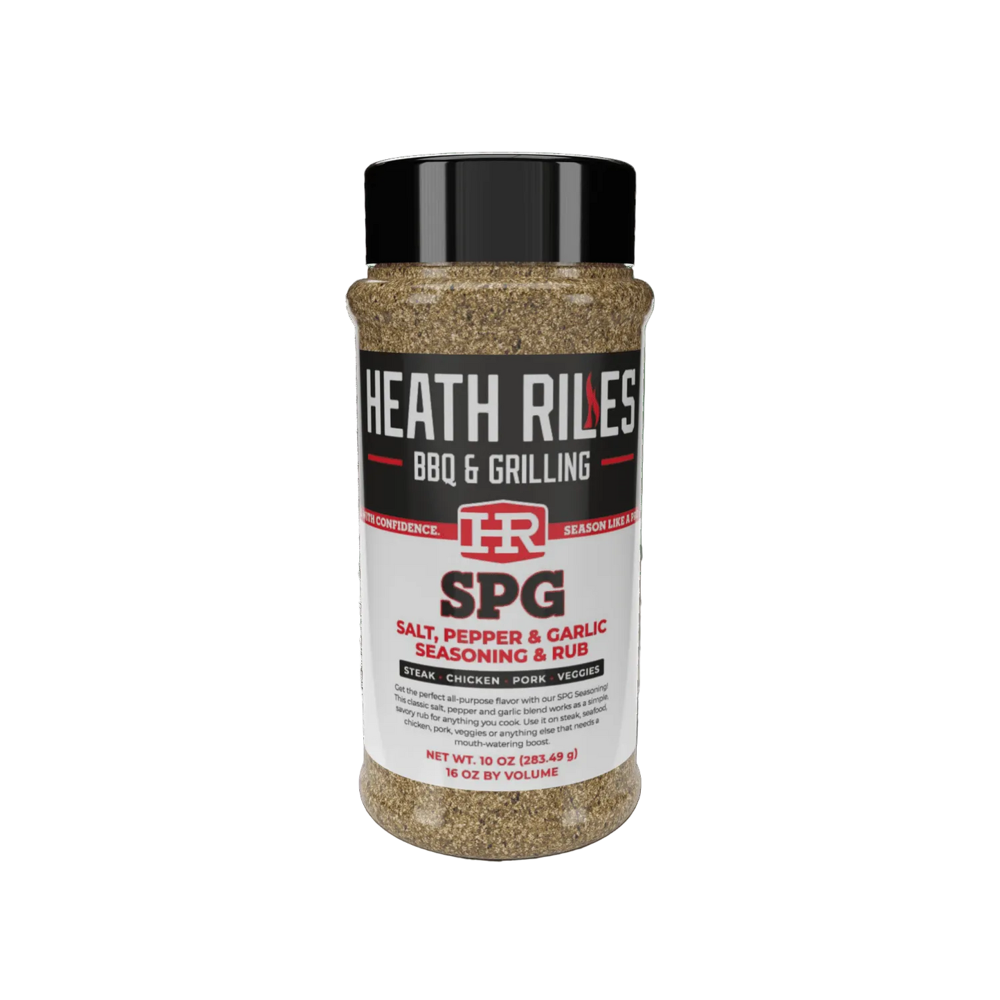 SPG Rub Shaker Heath Riles BBQ 