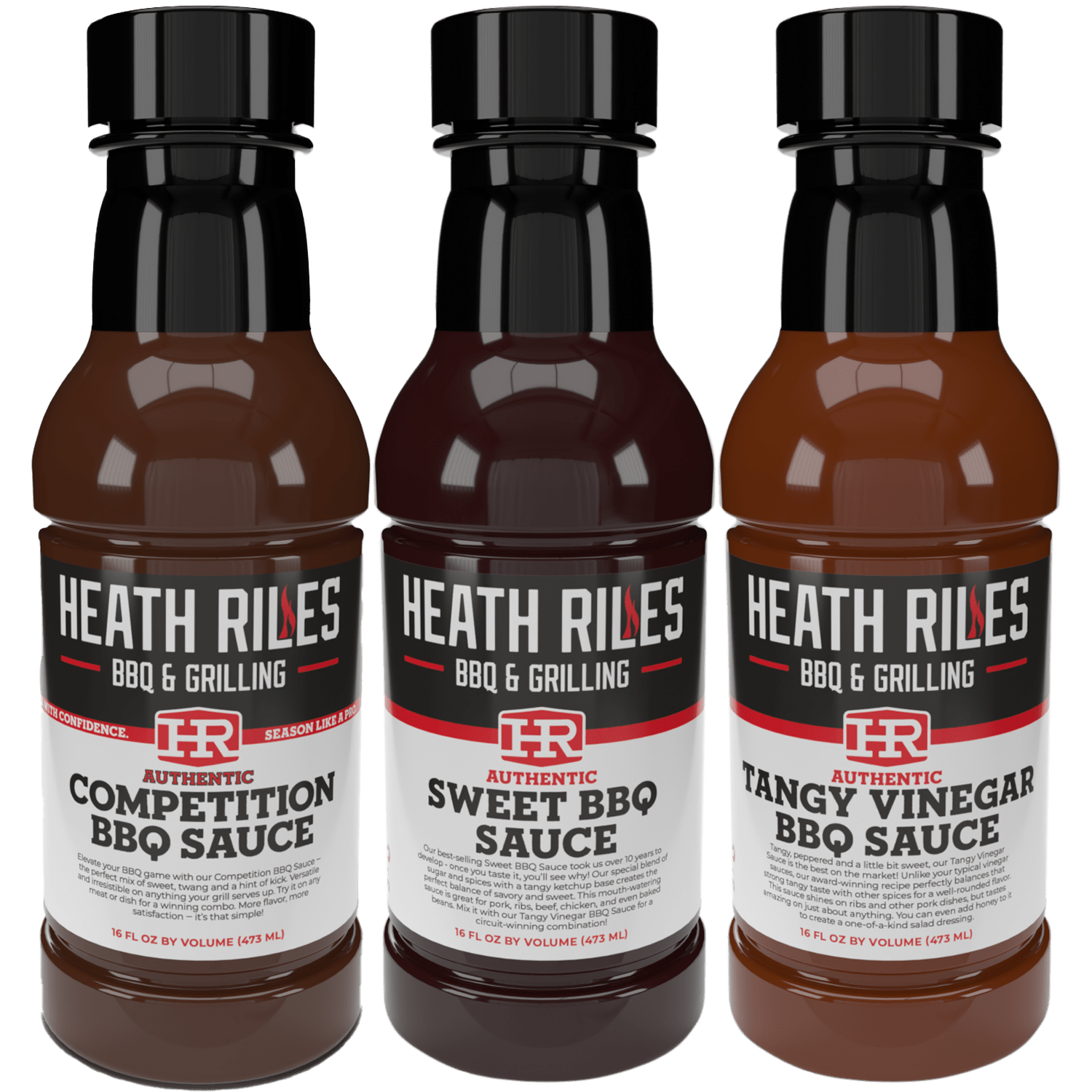 Heath Riles BBQ: Ultimate Sauce Trio