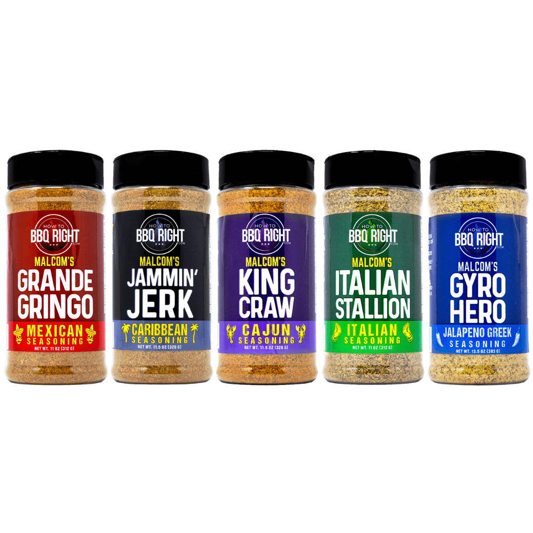 Malcom's Flavor Variety Combo Friends How to BBQ Right 