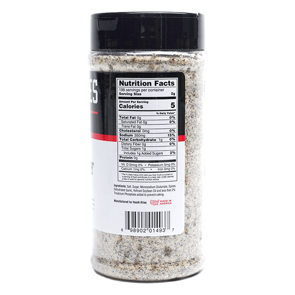 Home Cooked Bundle - Everyday Rub Nutrition Facts