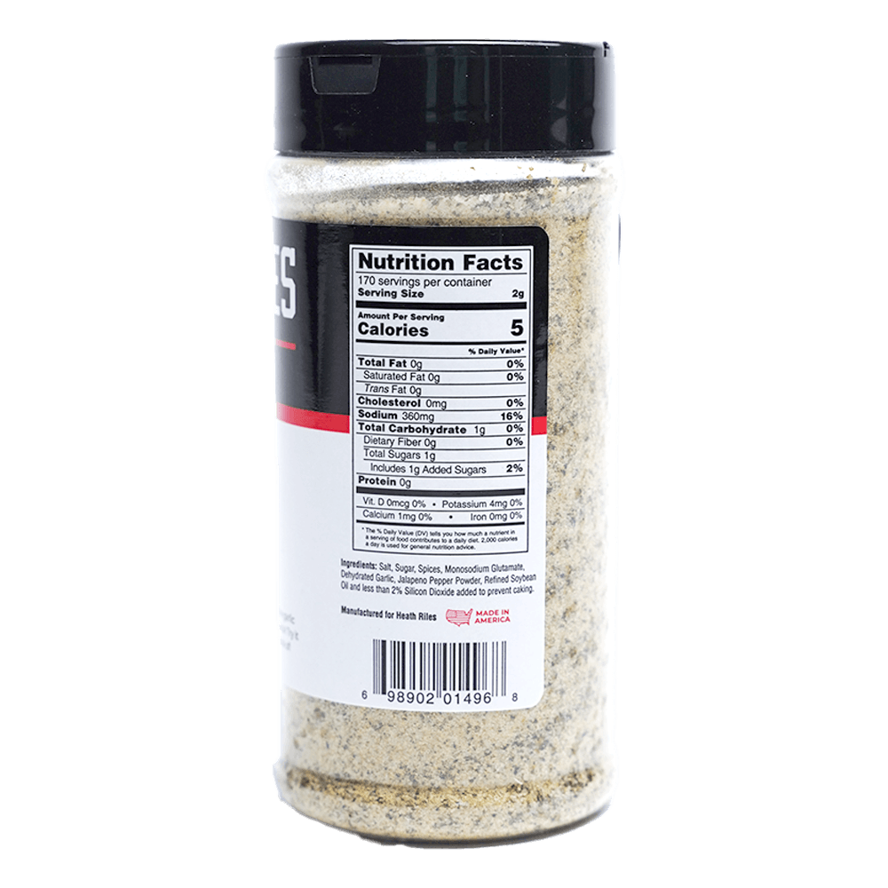 Big Four Bundle - Garlic Jalapeno Shaker Nutrition Facts