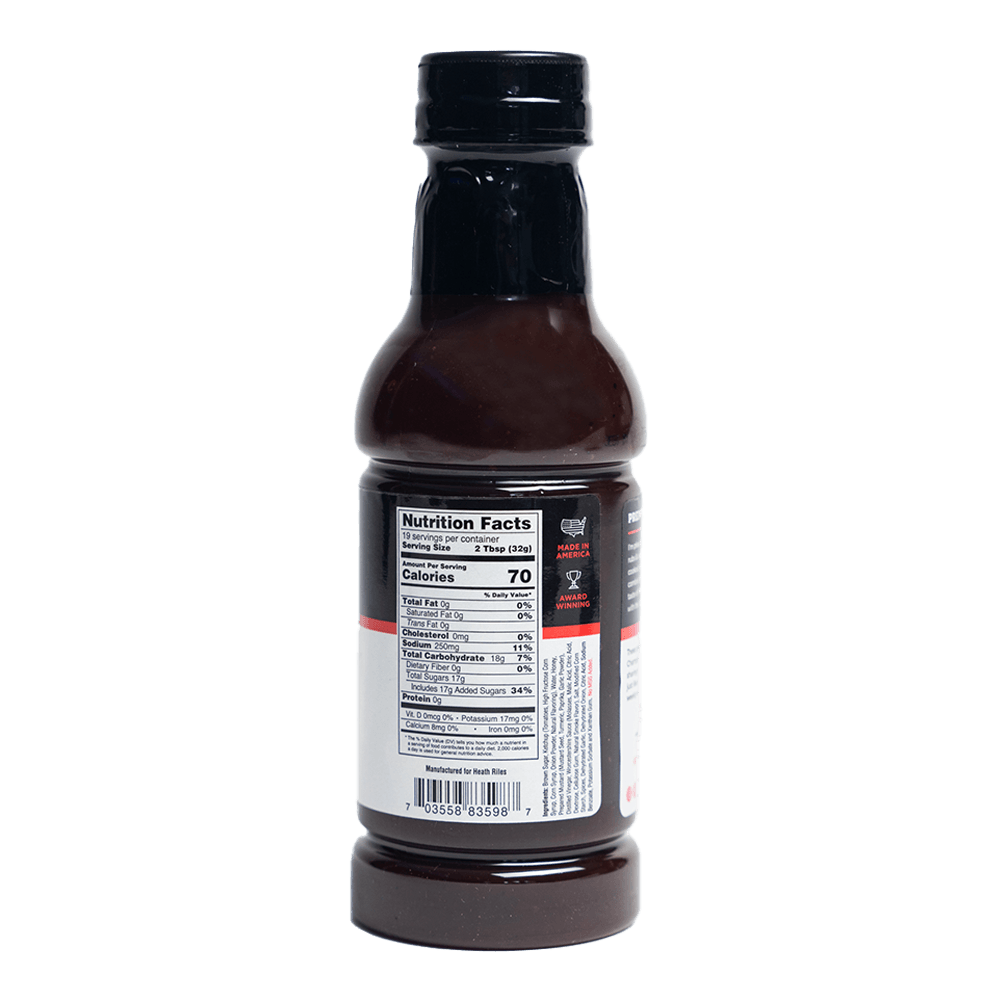 Sweet BBQ Sauce, 6 Pack - Nutrition Facts