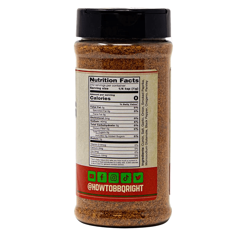 Malcom's Grande Gringo, 16 oz. - Nutrition Facts