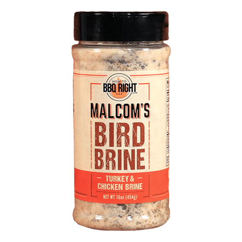 Malcom's Bird Brine, 16 oz. - Front