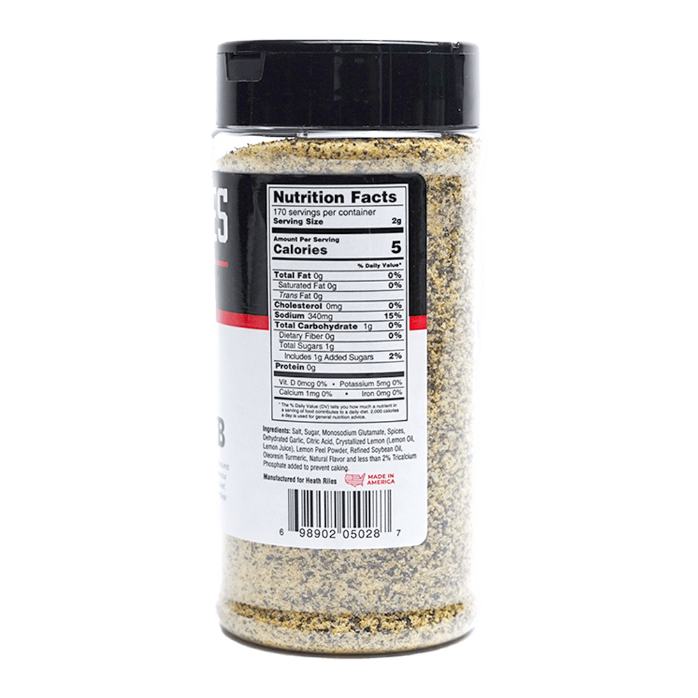 Home Cooked Bundle - Simple Citrus Rub Nutrition Facts