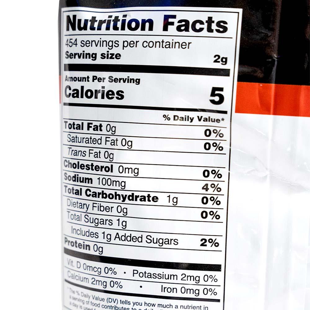 Sweet BBQ Rub & 2 lb. Refill Bag Combo - Bag Nutrition facts